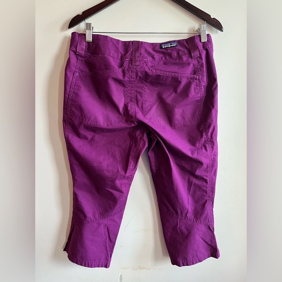 Patagonia Purple Organic Cotton Capris Pants - 8 - Picture 7 of 15